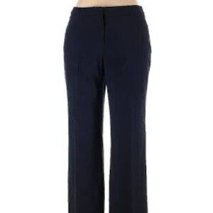 212 Collection Navy Classic Fit Straight Leg Dress Pants New Size 8